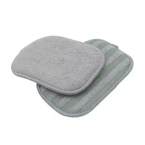 Wholesale Microfiber Cleaning Reusable Cleaning Scrubber Magic Dish Sponge Pads Superior Sponges For Kitchen Home Kitchen