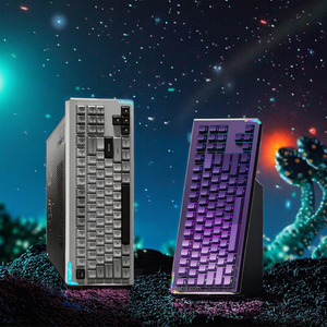 Weikav-Kit de teclado mecánico inalámbrico RGB Stars80v2, tres modos intercambiables en caliente, aleación de aluminio, QMK personalizado/VIA, escritorio en inglés - Product Image 3