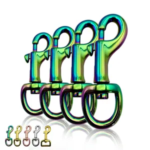 Nhà cung cấp Trung Quốc Vàng Dog kim loại khóa Snap Hooks cho dây đeo Túi phụ kiện