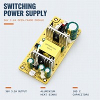 Alimentation à découpage régulée 36V 3.2A AC/DC 115W pour chargeur de vélo électrique, amplificateur audio, panneau d'éclairage LED de scène, certifiée CE