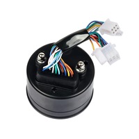 12V Speedometer sepeda motor, takometer pengukur bahan bakar, pengukur Dial Odometer LCD indikator Digital aksesori motor Universal