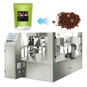 Volautomatische Verpakkingsverpakkingsmachines Voor Koffiezakjes 1 Kg Koffiepoedervulmachine