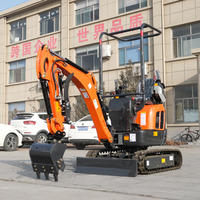 Mini-excavatrice XIAOGANG de 2 tonnes, nouvelle pelle sur chenilles, mini-excavatrice avec moteur EPA, excavatrice compacte à vendre