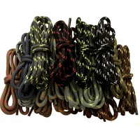 Accessoires pour chaussures de haute qualité, livraison rapide, lacets ronds en polyester colorés