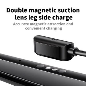 레세모 스마트 포토크로믹 렌즈 AI 스마트 안경 터치 컨트롤 마그네틱 충전 IP67 방수 음악 통화 플라스틱 티타늄 - Product Image 6