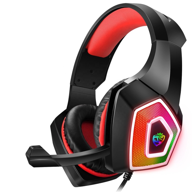 V-1 Wired Gaming Earphones Professional Strong Bass Gaming Headphones for Computer Game With Microphone