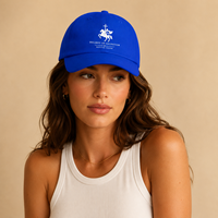 Casquette de baseball chrétienne personnalisée en coton doux, style Dad Hat, avec broderie graphique Chevalier Cheval, pour événements religieux et événements d'église, en gros