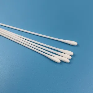 20mm Length Round Cotton Swab With Hollow PP Handle Disposable Cotton Bud