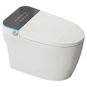 Inodoro Inteligente Automático con Taza Alargada, Moderno, <span class=keywords><strong>de</strong></span> Cerámica, Montado en el Suelo, con Doble Descarga, Asiento Calefactado y Control Remoto - Product Image 6