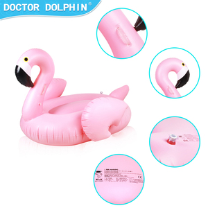 Doctor Dolphin OEM Flotteur de piscine <span class=keywords><strong>gonflable</strong></span> en PVC écologique pour adultes, design <span class=keywords><strong>Flamant</strong></span> <span class=keywords><strong>rose</strong></span>, certifié CE, épaisseur 0,25 mm - Product Image 6