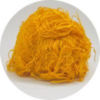 Fibre de polyimide 1.67dtex 51mm, teinture jaune en masse