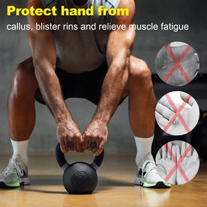Wholesale Anti-Slip for Weight Lifting Gym <b>Training</b> Unisex Ergonomic Rubber Hand Protector Strengthener Handle - Product Image 6