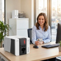 Impresora de Tarjetas de Identificación de PVC Evolis Zenius 2 de Una Sola Cara, Producto Fácil de Usar a un Precio Competitivo