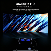 Convertisseur DC Doonjiey double Type-C 4K HD en alliage d'aluminium avec adaptateur en verre AR USB-C PD 100W pour ordinateur portable Air/Switch 2/Steam Deck