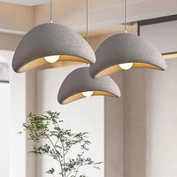 Lampe suspendue style Wabi Sabi, lustre pour salon, restaurant, lampe de plafond moderne, luminaire suspendu design pour bar