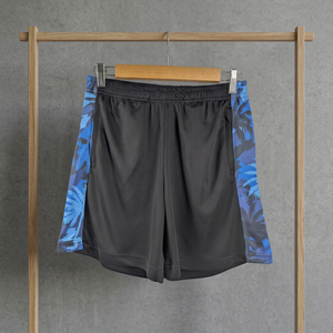 Shorts d'entraînement de rugby pour hommes, respirants, séchage rapide, taille élastique, imprimé palmiers sur les côtés, légers, pour le sport et la gym - Product Image 3