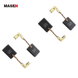 Kit de brosses à filtre carbone pour <span class=keywords><strong>makita</strong></span> CB318, 4 pièces, 9560CV 95561cv 9563CV 95654cv - Product Image 5