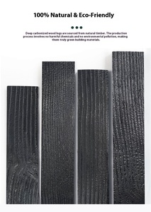 Moderne <span class=keywords><strong>Shou</strong></span> Sugi Ban Decoratieve Buitenwandpanelen Zijn Brandwerende Waterdichte Geluiddichte Buitenkant Houten Bekleding - Product Image 2