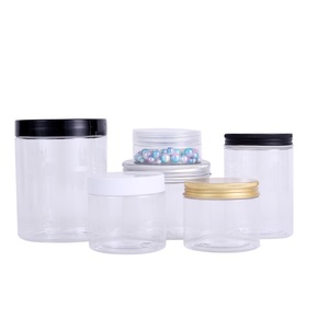 Clear PET Cosmetic Plastic <b>Jar</b> Lotion Body Butter Cream Container Packaging <b>Jar</b> 250ml 300ml 400ml 450ml 500ml - Product Image 6
