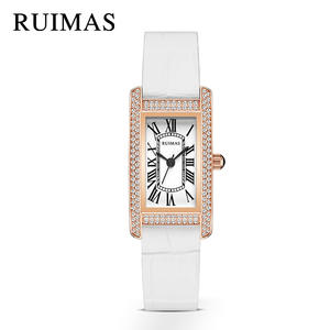 2025 nuevo reloj para mujer, esfera cuadrada pequeña, elegante y versátil, reloj de pulsera de cuarzo elegante y adelgazante - Product Image 1