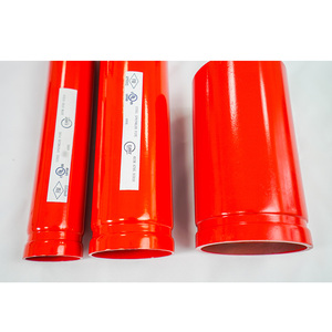 Tubería de Acero Galvanizado Pintado de Rojo para Fuego, ASTM A795 <span class=keywords><strong>SCH</strong></span> <span class=keywords><strong>40</strong></span>, 10 Pulgadas - Product Image 1