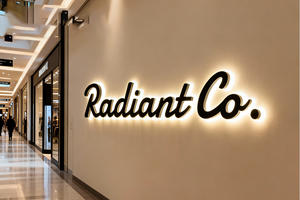 Индивидуальная 3D вывеска с логотипом, объемные буквы с подсветкой, наружная настенная вывеска для бизнеса, магазина, торгового зала, светодиодная вывеска с подсветкой - Product Image 4