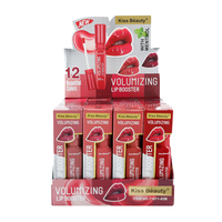 Kiss Beauty 3ml Gloss Volumisant Mentholé pour les Lèvres, Fabricant, Logo Personnalisé, Marque Privée, Cosmétique, Maquillage, Gloss à Lèvres Tendance