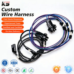 Custom Automotive JST Wire Harness with Nylon Insulation for Car Computer Motorcycle Sensor <b>Light</b> <b>Switch</b> Controller - Product Image 1