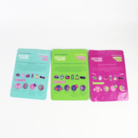 Sachets personnalisés pour masques faciaux, échantillons de soins de la peau, petits sachets étanches avec feuille d'aluminium, pochette cosmétique