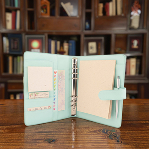 Bellissimo Agenda Matrimoniale Personalizzata A5 in Pelle con Copertina in PU Disponibile con Copertina Rigida o Morbida Stampa Personalizzata Rilegatura a Fogli Mobili - Product Image 2