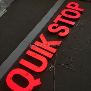 Panneau publicitaire lumineux Acrylique Signalisation 3D Led Sign Letters Store Front Led Lights - Product Image 4