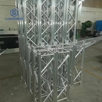 Système de treillis d'éclairage triangulaire en aluminium pour scène d'événement, avec système de levage, vente chaude
