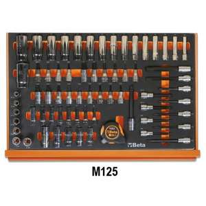 BETA - 059881088 Surtido de 273 herramientas para reparaciones de automóviles en bandejas de espuma EVA-EAN 8054809163895 AUTOMOCIÓN - Product Image 2