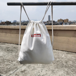 Biểu Tượng Tùy Chỉnh Thể Thao Vải Dây Kéo Ba Lô Bó Túi Đơn Giản Dạy Kèm Schoolbag Cho Sinh Viên Cho Bóng Rổ Polyester - Product Image 2