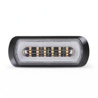 ECE LED Halo Ring Marker Light Lumière stroboscopique d'urgence 12V 24V Side Marker Warning Light pour accessoires de camion de remorque tout-terrain
