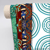 Imprimez votre propre tissu extensible doux et épais 250 g/m², impression textile africaine sur tissu polyester pour impression par sublimation