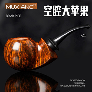 Briar Wood Smoking Pipe Bent Shape Custom Made Tobacco Pipe Collection Gift Item - Product Image 5