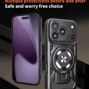 เคสโทรศัพท์มือถือแบบแม่เหล็กมีห่วงโลหะทนทานกันกระแทกสำหรับ iPhone 17 Air Plus - Product Image 6