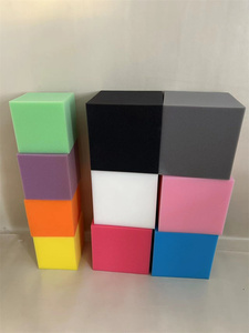 Vente en gros de blocs de fosse en mousse emballés sous vide de couleur personnalisée couverture de <span class=keywords><strong>trampoline</strong></span> bloc de mousse éponge <span class=keywords><strong>jouet</strong></span> pour enfant cube en mousse souple pour enfants - Product Image 4