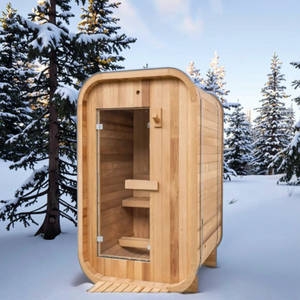 20 anni fornitore all'aperto di lusso rosso cedro <span class=keywords><strong>sauna</strong></span> 1-2 persona mini tradizionale vapore piccola <span class=keywords><strong>sauna</strong></span> con riscaldatore harvia - Product Image 2
