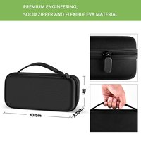 Étui de rangement portable OEM ODM pour cartes de jeu classiques avec fermeture éclair, étui à cartes de poker EVA haute capacité pour usage en activité
