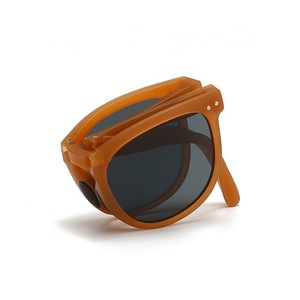 Children <b>Foldable</b> Polarized <b>Sunglasses</b> TR90 Square Frame UV400 Sun Protection - Product Image 5