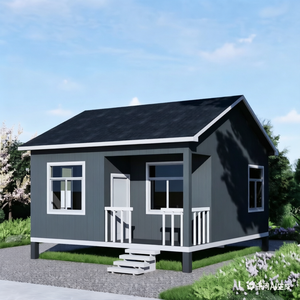 Kit de cabine préfabriquée économique en conteneur, 2 chambres, maison mobile prête à être expédiée pour un usage en appartement ou en bureau - Product Image 2