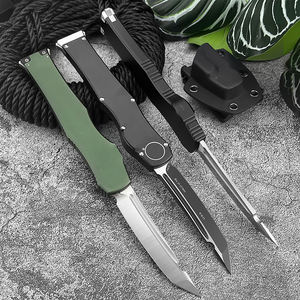 Cuchillo EDC para exteriores, herramienta multiusos para acampar, caza, pesca, supervivencia, viaje, portátil, cuchillo de bolsillo, funda Kydex, para exteriores, VI, 1 de 2 - Product Image 4