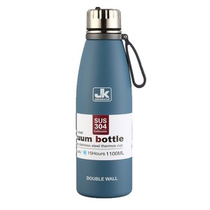 Jk Vacuum Bottle 1100Ml Double Wall 304 Stainless Steel Insulated Water Bottle For Outdoor Camping Travel - Product Image 2
