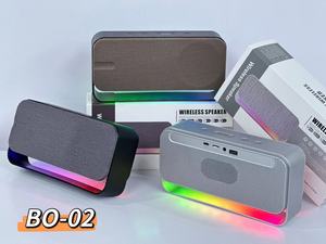 <span class=keywords><strong>BO</strong></span> - 02 altoparlante Bluetooth senza fili, luce ambientale colorata, Subwoofer portatile - Product Image 5