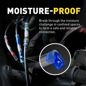 Connecteurs de fils pour ingénierie chimique, 340 pièces, connecteurs circulaires scellés à la soudure AWG 12-24 pour câblage électrique - Product Image 5