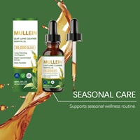 Extrait de feuille de molène en gouttes liquides sans alcool pour le bien-être respiratoire, la décrassage des mucosités et le confort de la gorge