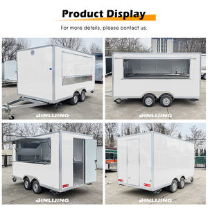 JINLIJING multifunzionale Catering Food carrello per Pizza da strada camion per pane da forno Mobile cucina barbecue cibo rimorchio completamente attrezzato - Product Image 2