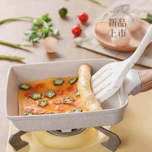 Square Nonstick Frying Pan Maifan Stone Egg Roll Pan For Breakfast Cooking - Product Image 1